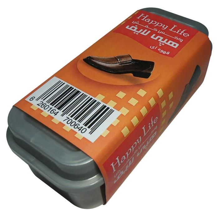 واکس کفش هپی لایف کد G-1